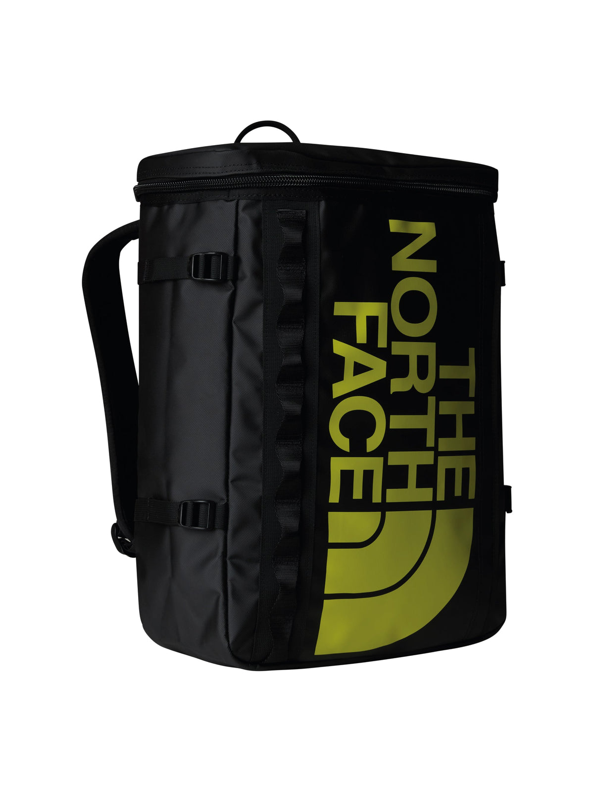 Zaino Base Camp Fuse Box in Tessuto Ultra Resistente Nero/Fluo
