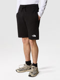 Shorts in Felpa di Cotone Nero