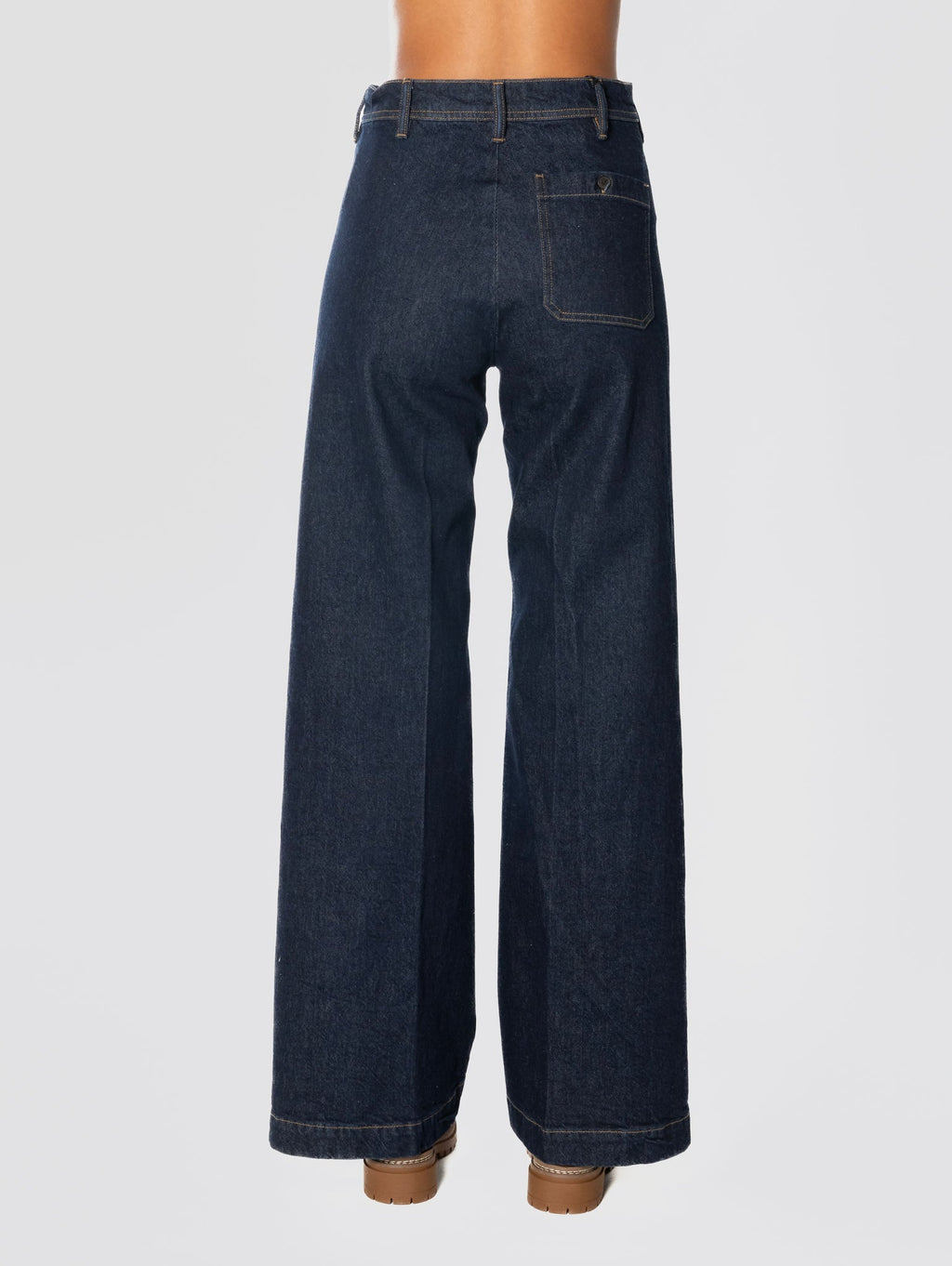 2026 New Arrival Jeans Flare in Denim Stretch Beaton Blu