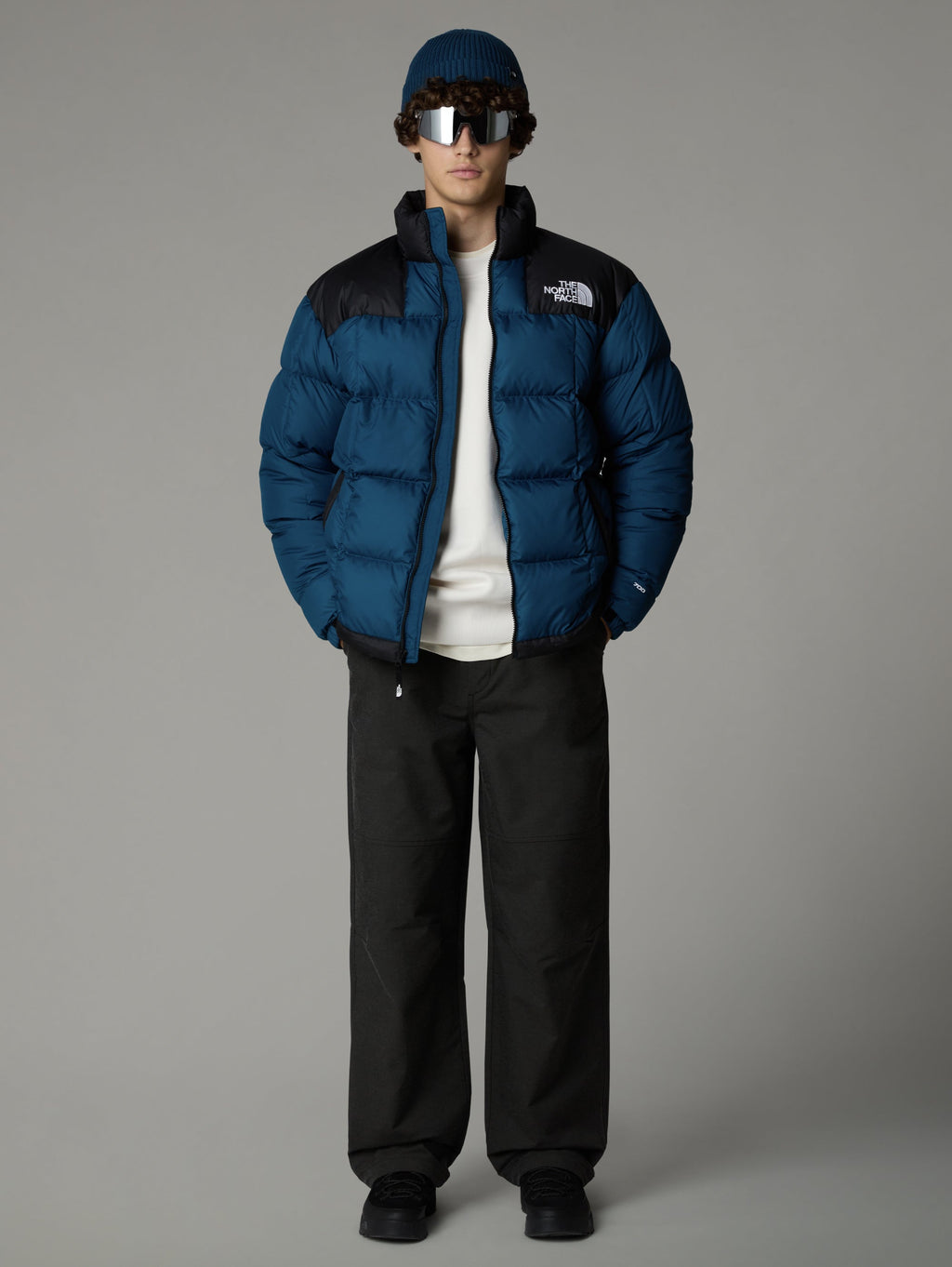 2026 New Arrival Giaccone Corto Trapuntato in Piuma Lhotse Petrolio