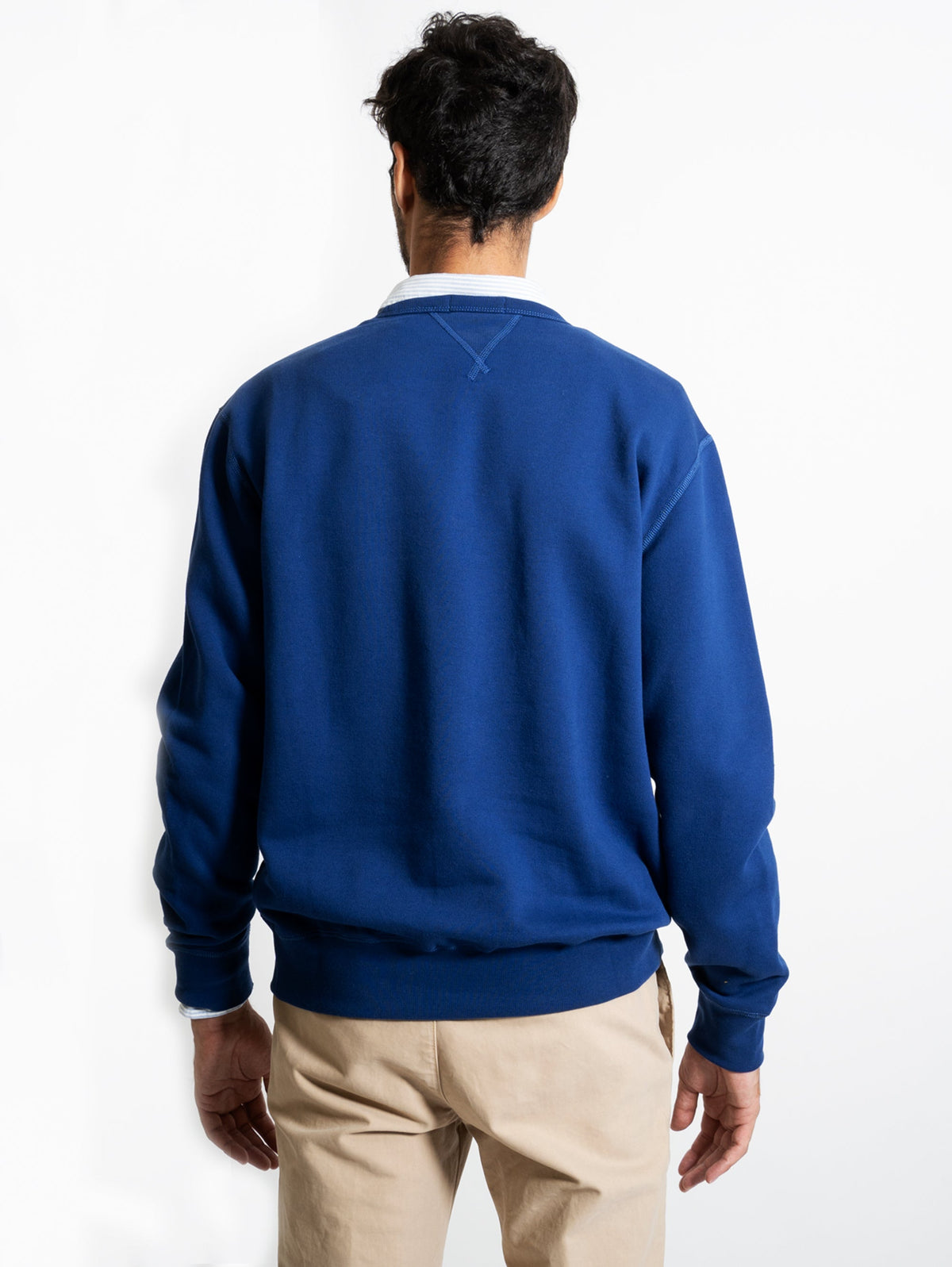 2026 New Arrival Felpa Girocollo Blu