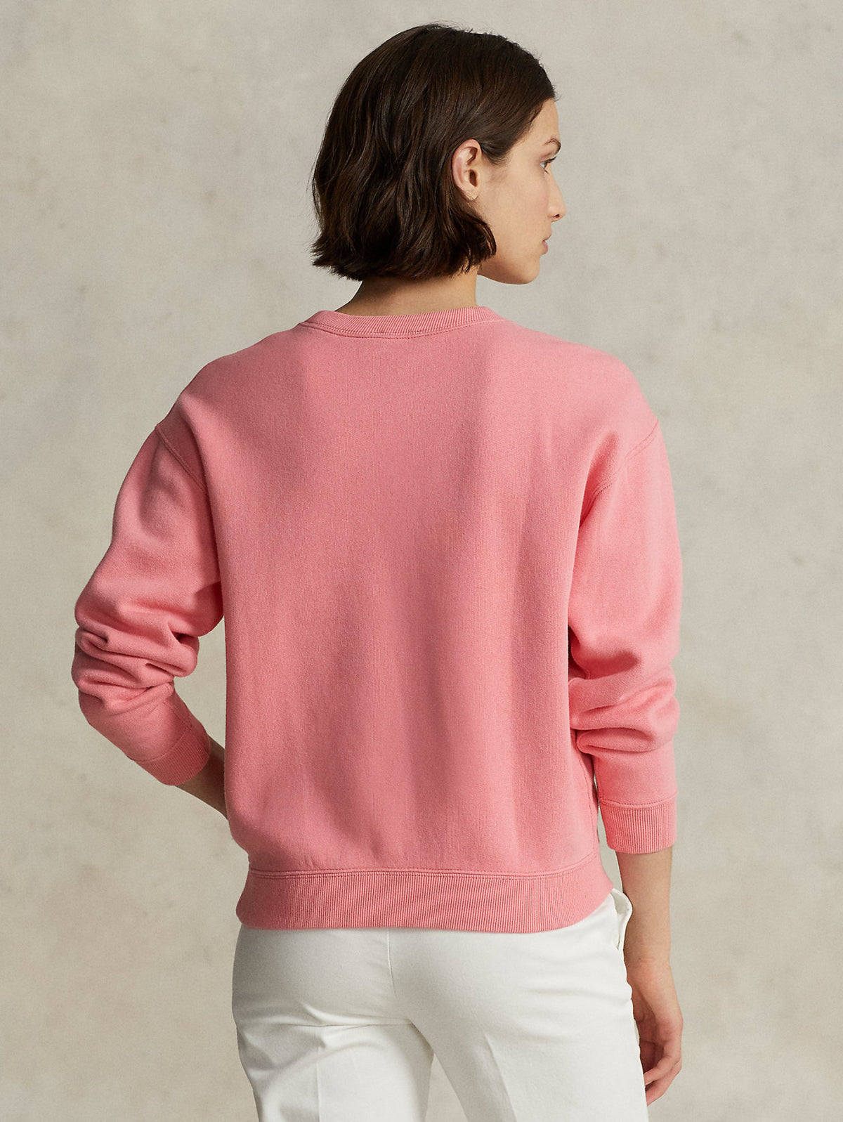 2026 New Arrival Felpa Girocollo Rosa Dolce