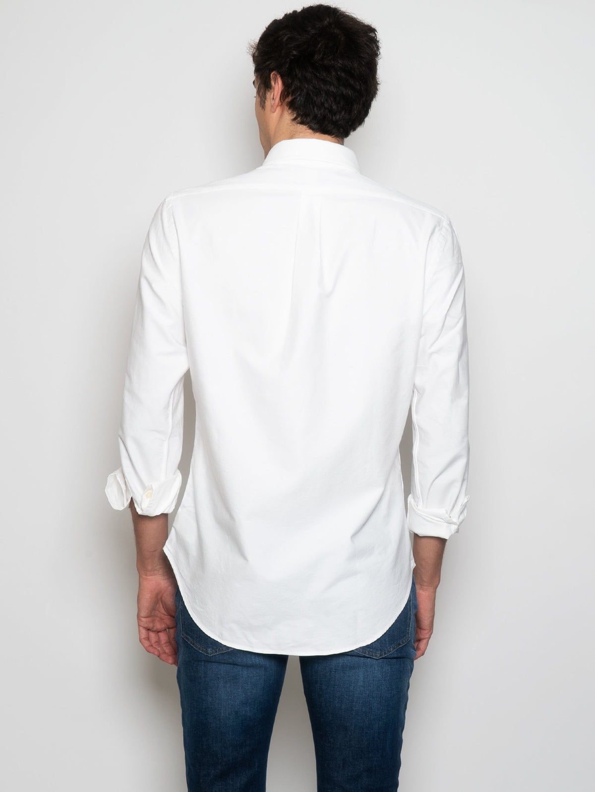 2026 New Arrival Camicia Oxford Slim Fit Bianco