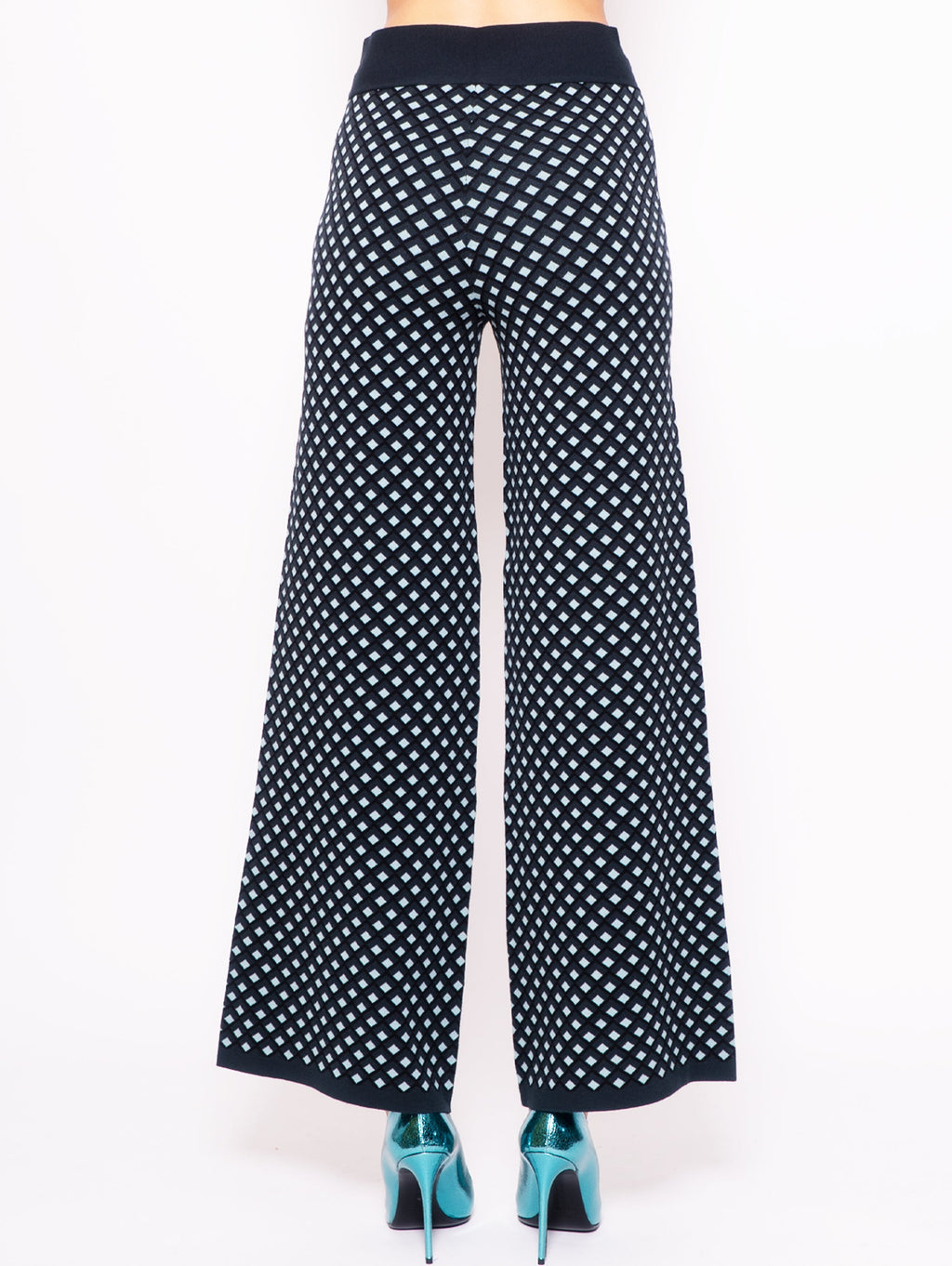 2026 New Arrival Pantaloni in Maglia Verde