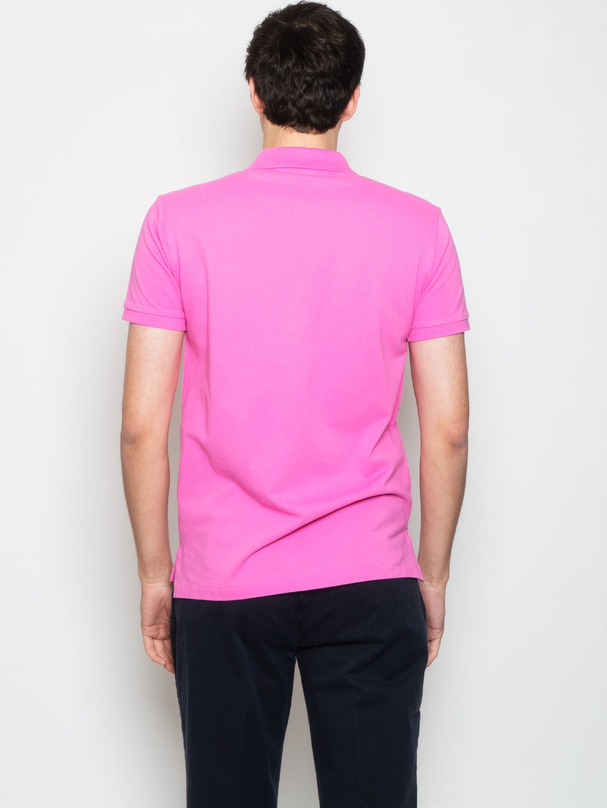 2026 New Arrival Polo in Piqué di Cotone Rosa
