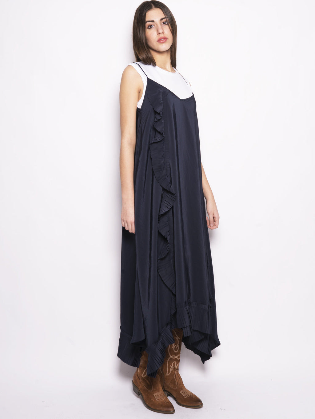 2026 New Arrival Abito Potere Bianco / Blu