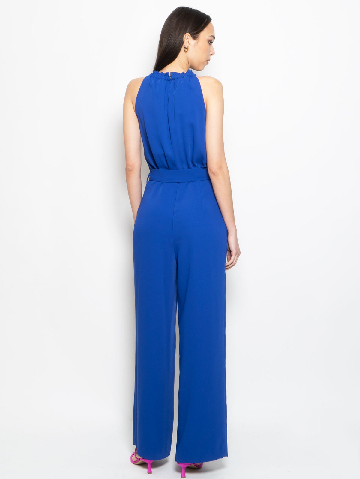 2026 New Arrival Tuta con Scollo all'Americana Bluette
