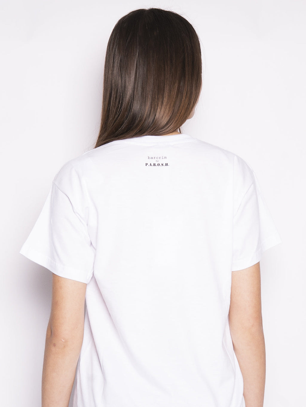 2026 New Arrival Maglia con Stampa Bianco