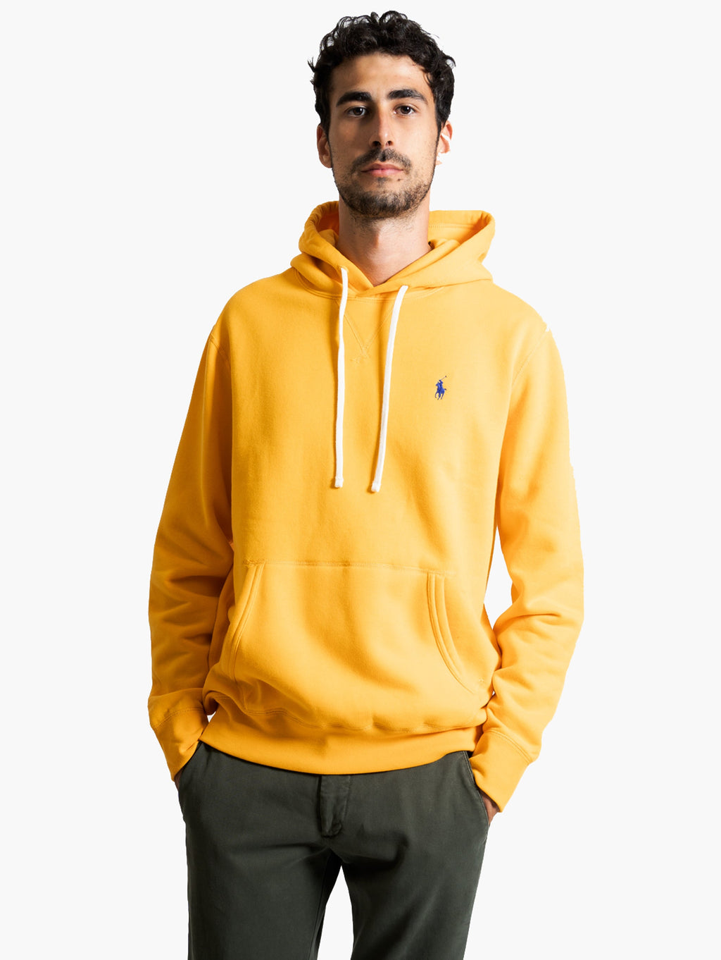2026 New Arrival Felpa con Cappuccio Giallo