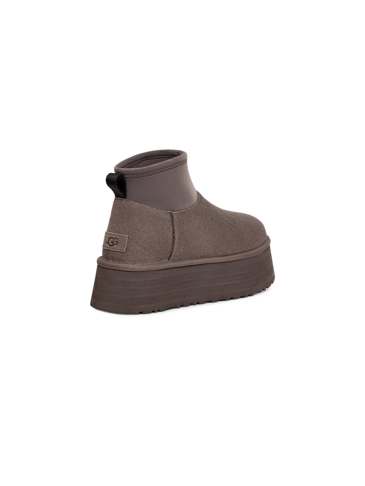 2026 New Arrival Stivaletti con Plateau Classic Mini Dipper Grigio
