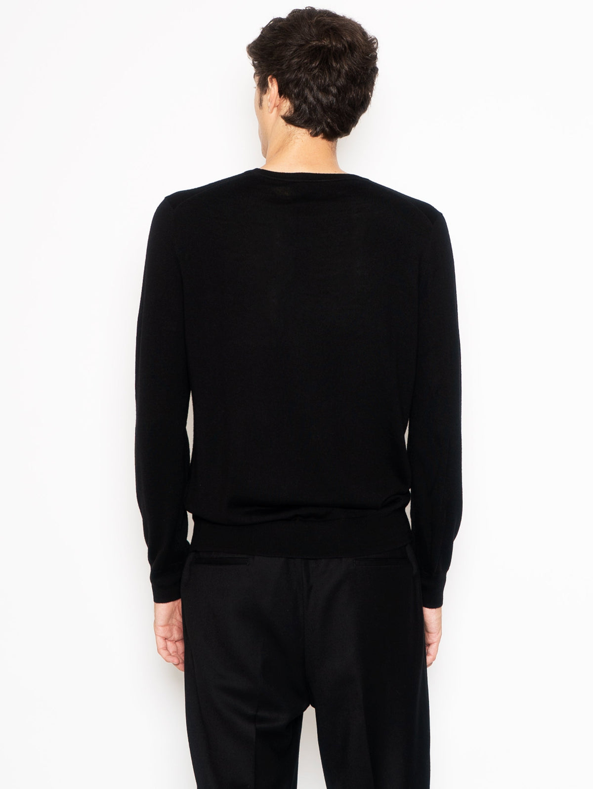 2026 New Arrival Maglia in Lana Extrafine Nero
