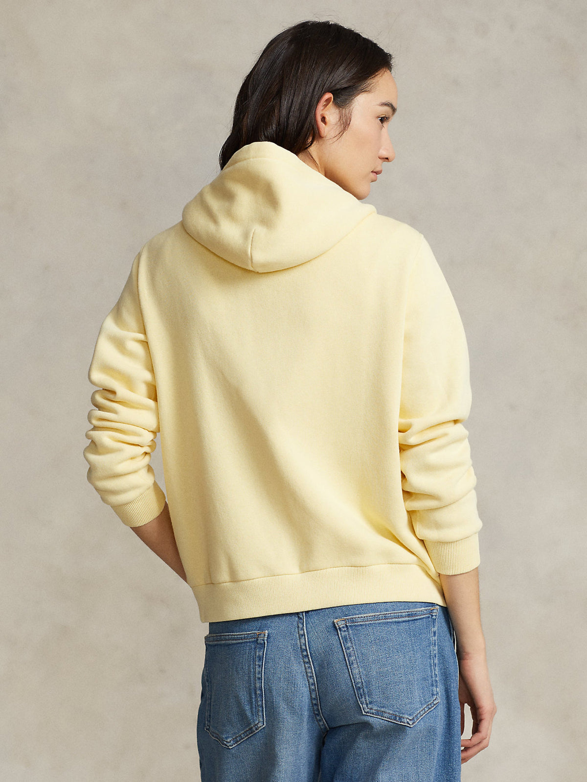 2026 New Arrival Felpa con Zip e Cappuccio Giallo