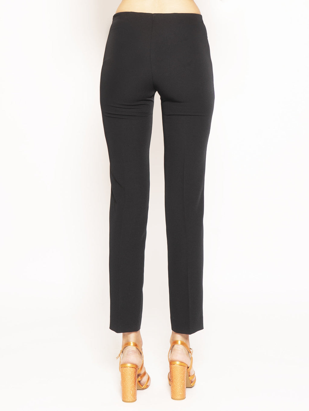2026 New Arrival Pantalone con Elastico in Vita Plik  Nero