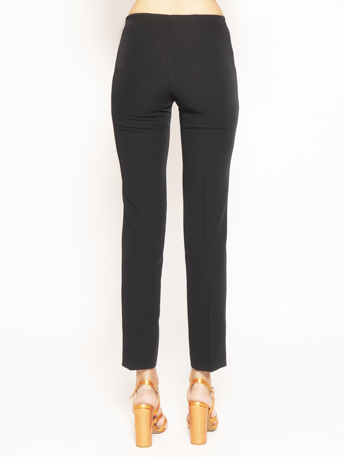 2026 New Arrival Pantalone con Elastico in Vita Plik  Nero