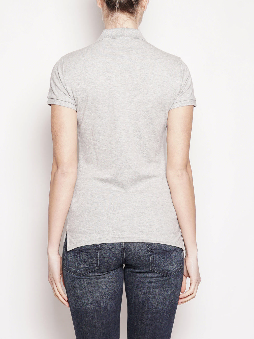 2026 New Arrival Polo stretch Slim-Fit Grigio