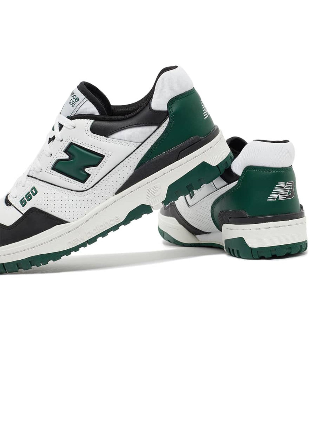 2026 New Arrival Sneakers 550 Bianco/Verde