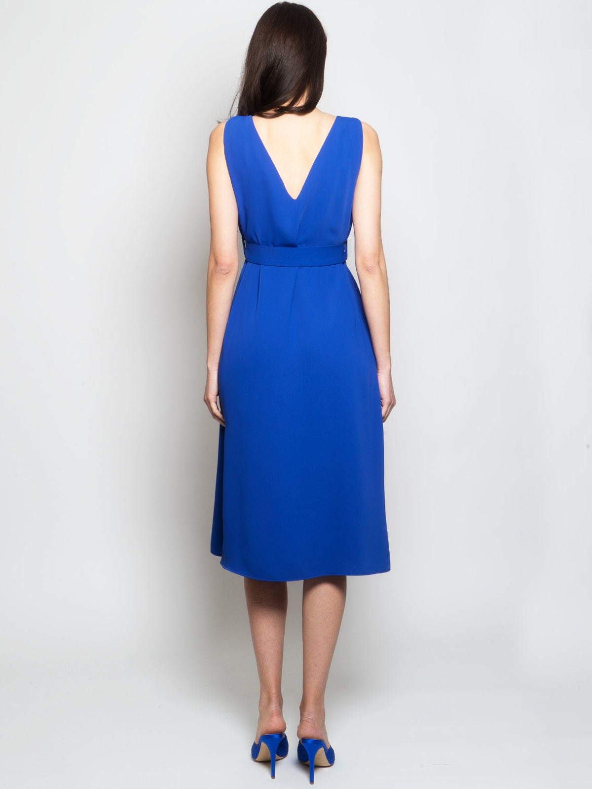 2026 New Arrival Abito Midi con Scollo a V Bluette