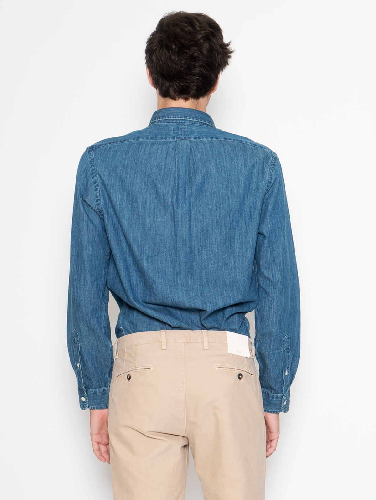 2026 New Arrival Camicia in Denim Blu