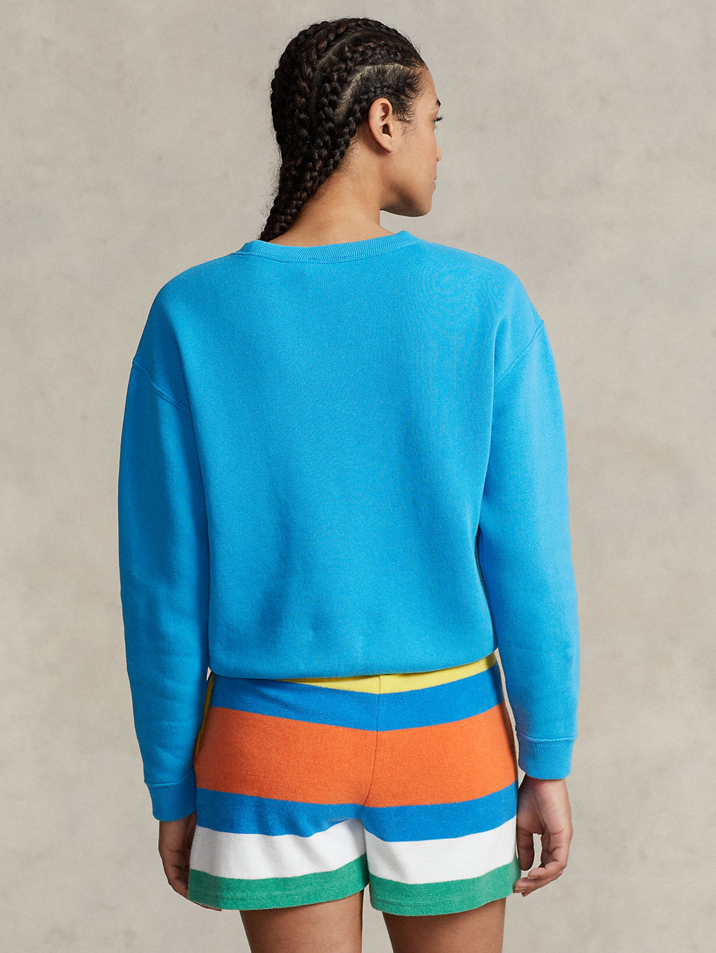 2026 New Arrival Felpa Girocollo Turchese
