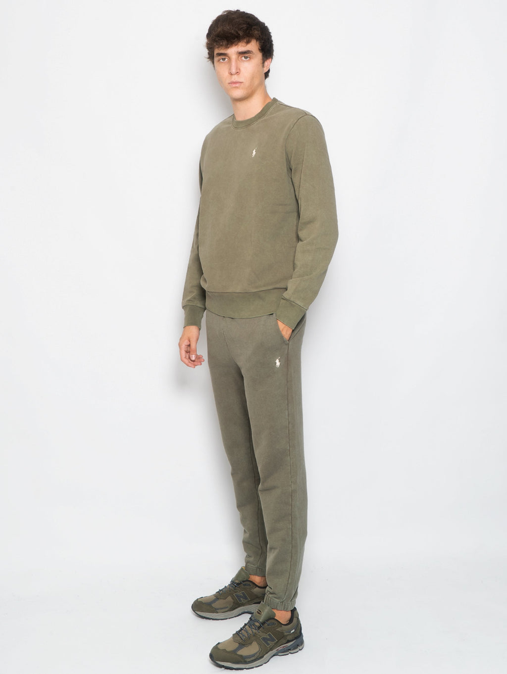 2026 New Arrival Pantalone da jogging Loopback Verde