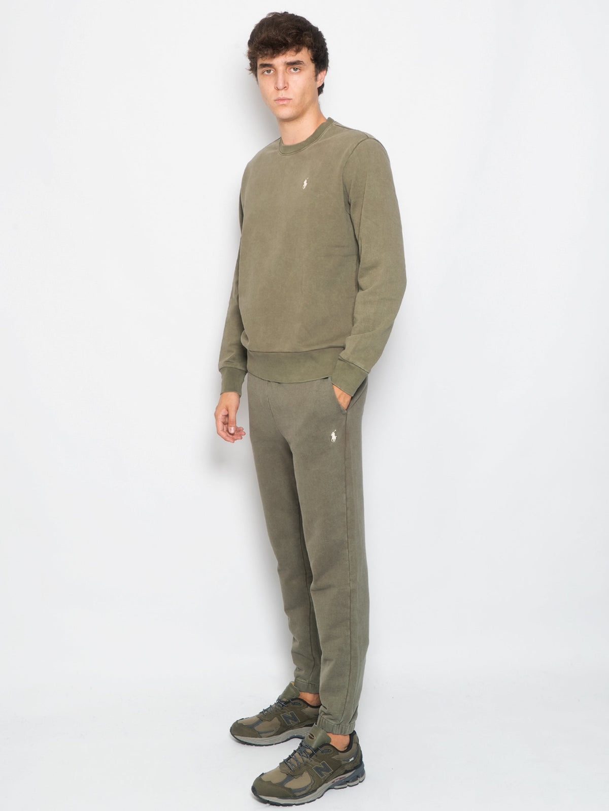 2026 New Arrival Pantalone da jogging Loopback Verde