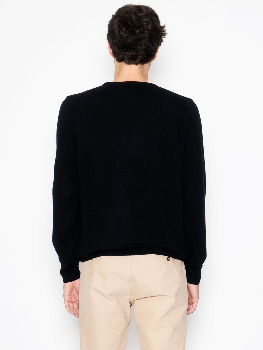 2026 New Arrival Maglia Girocollo in Lana Nero