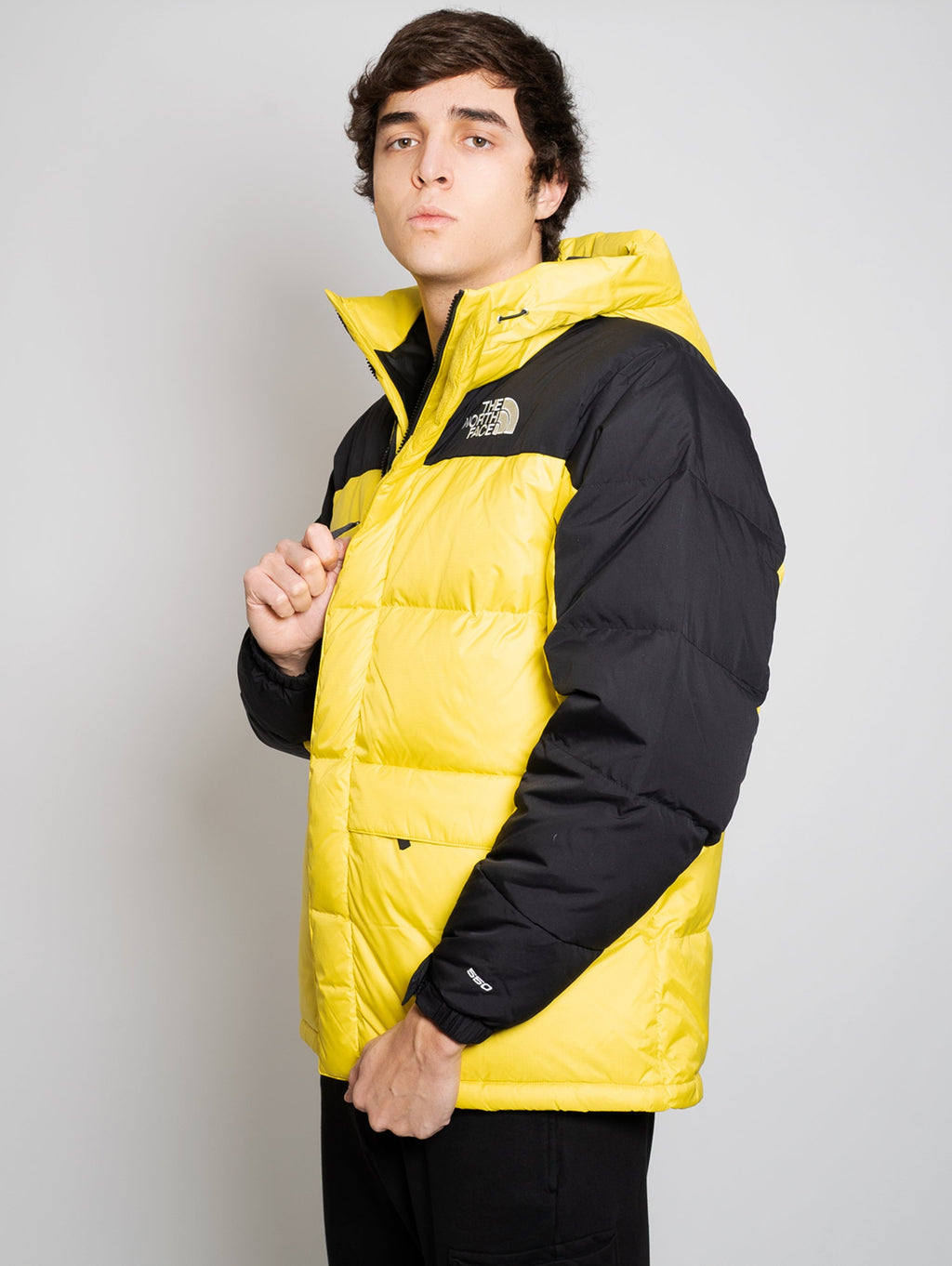 2026 New Arrival Piumino Color Block Giallo/Nero
