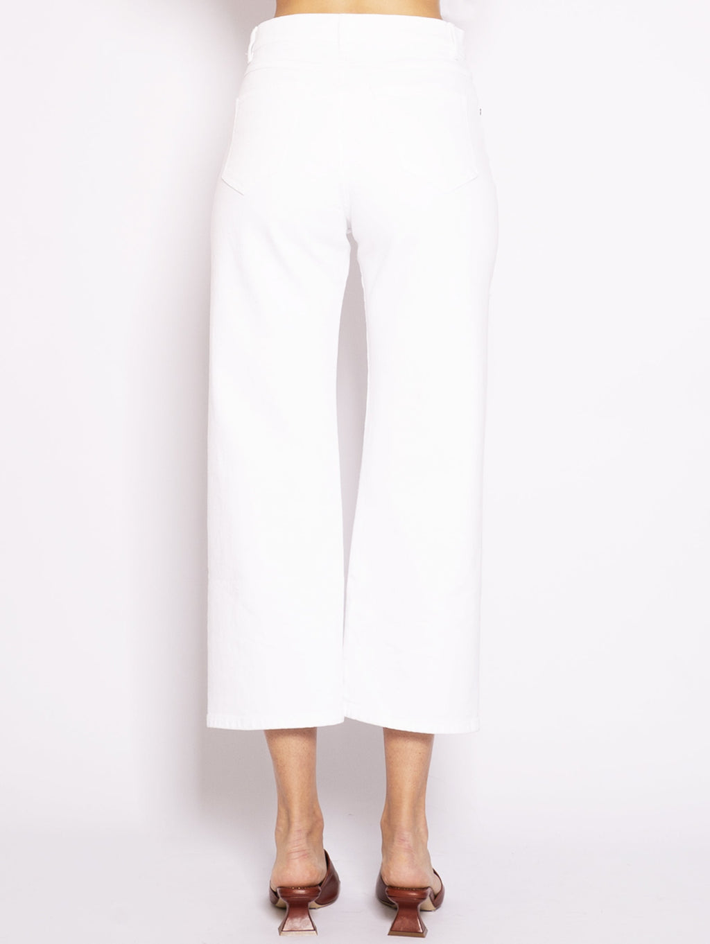 2026 New Arrival Pantalone Bull Denim Cinque Tasche Bianco