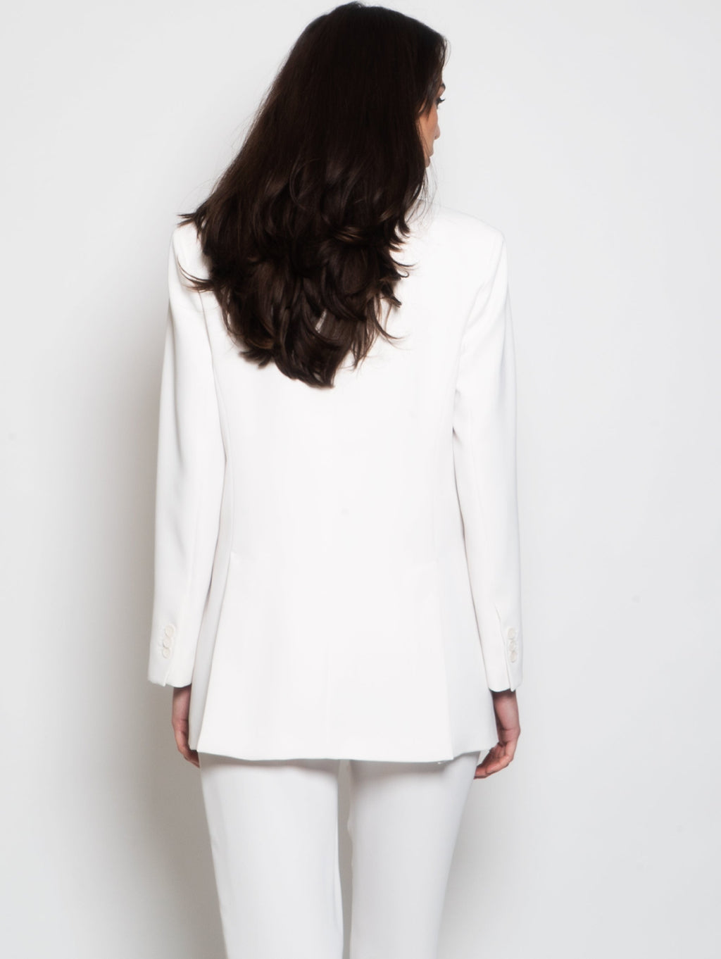 2026 New Arrival Blazer Doppio Petto in Cady Panna
