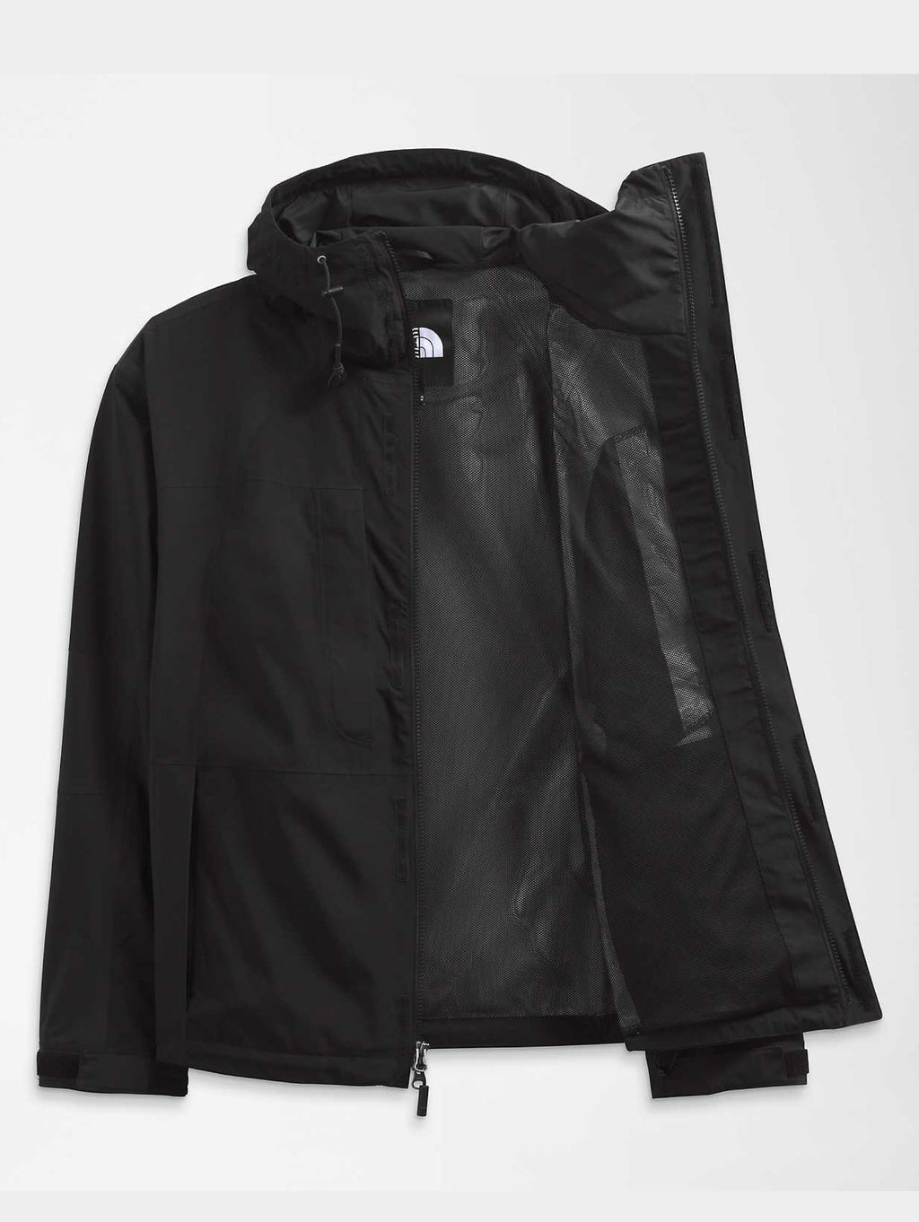 2026 New Arrival Giacca con Cappuccio DryVent Nero