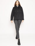 2026 New Arrival Overshirt in Lana con Frange - Grigio