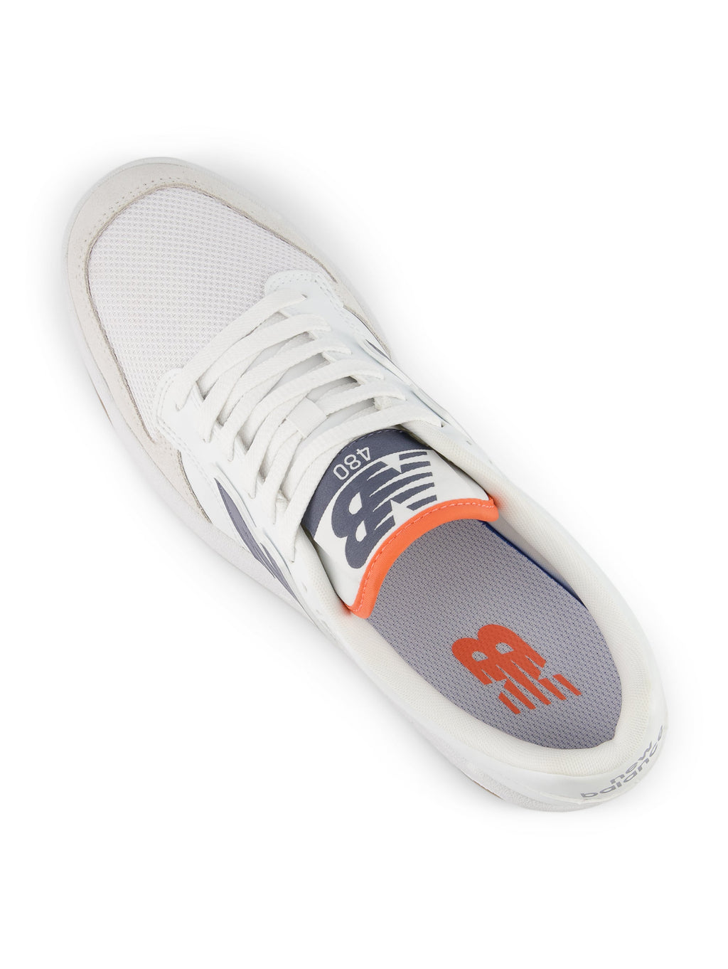 2026 New Arrival Sneakers Basse da Basket 480 Bianco