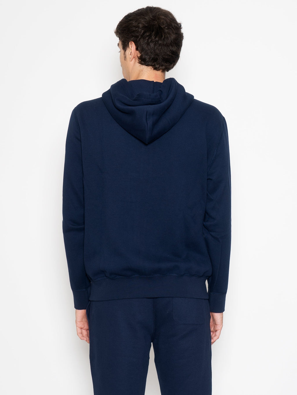 2026 New Arrival Felpa con Zip e Cappuccio Blu
