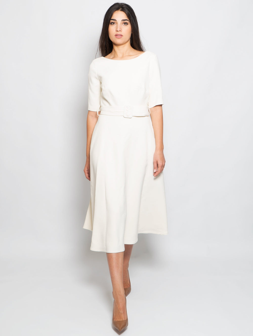 2026 New Arrival Abito Midi con Cintura Burro