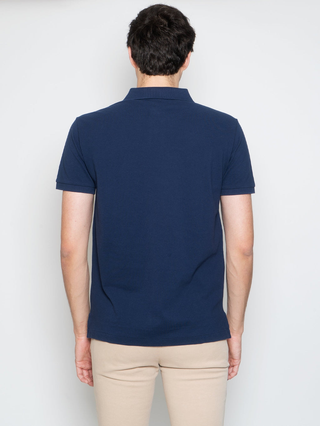 2026 New Arrival Polo in Piquè Slim Fit Blu
