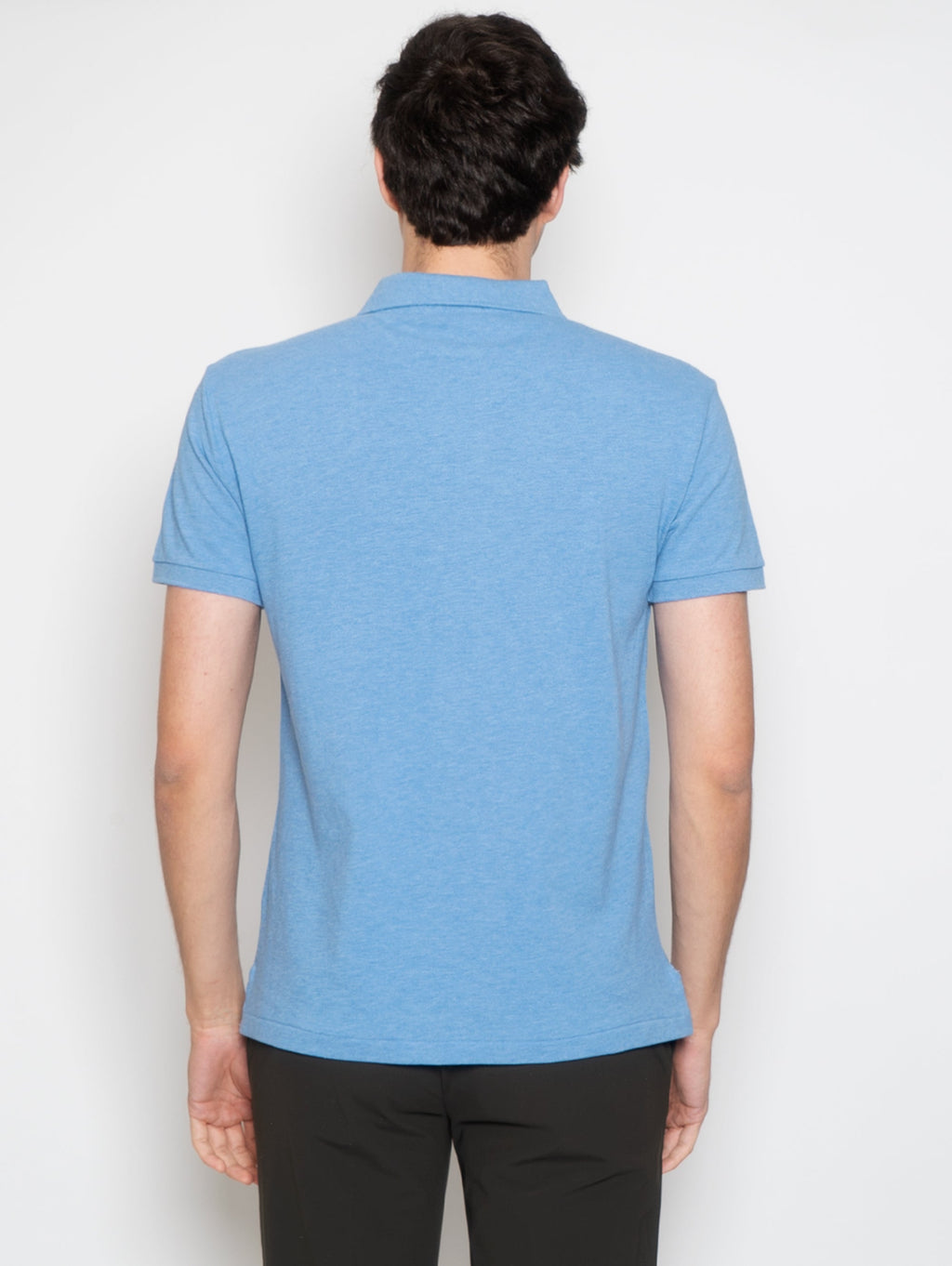 2026 New Arrival Polo in Mesh Slim Fit Blu