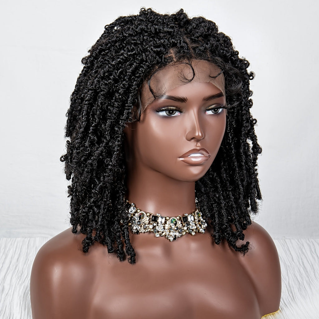 Great sales Heat Resistant Butterfly Locs Crochet Wig for Women - Soft and Stylish Synthetic Hair Braids