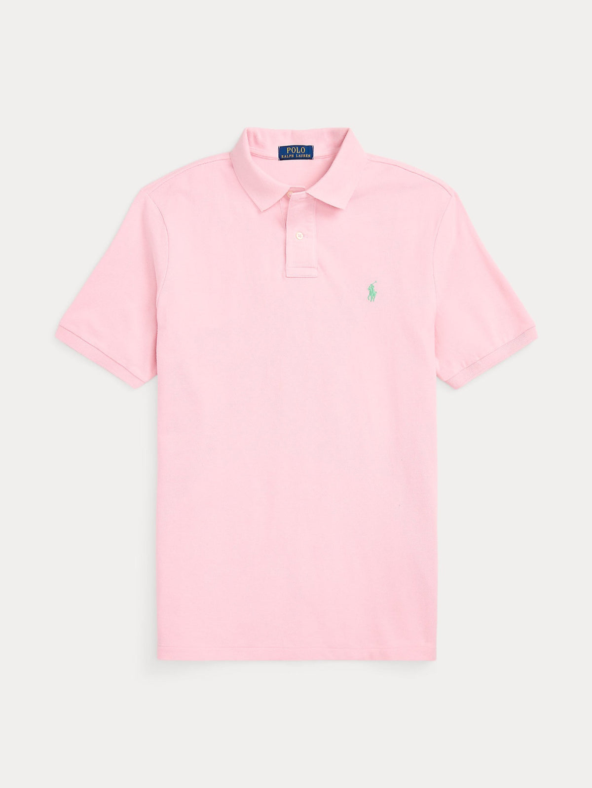 2026 New Arrival Polo in Mesh Slim Fit Rosa