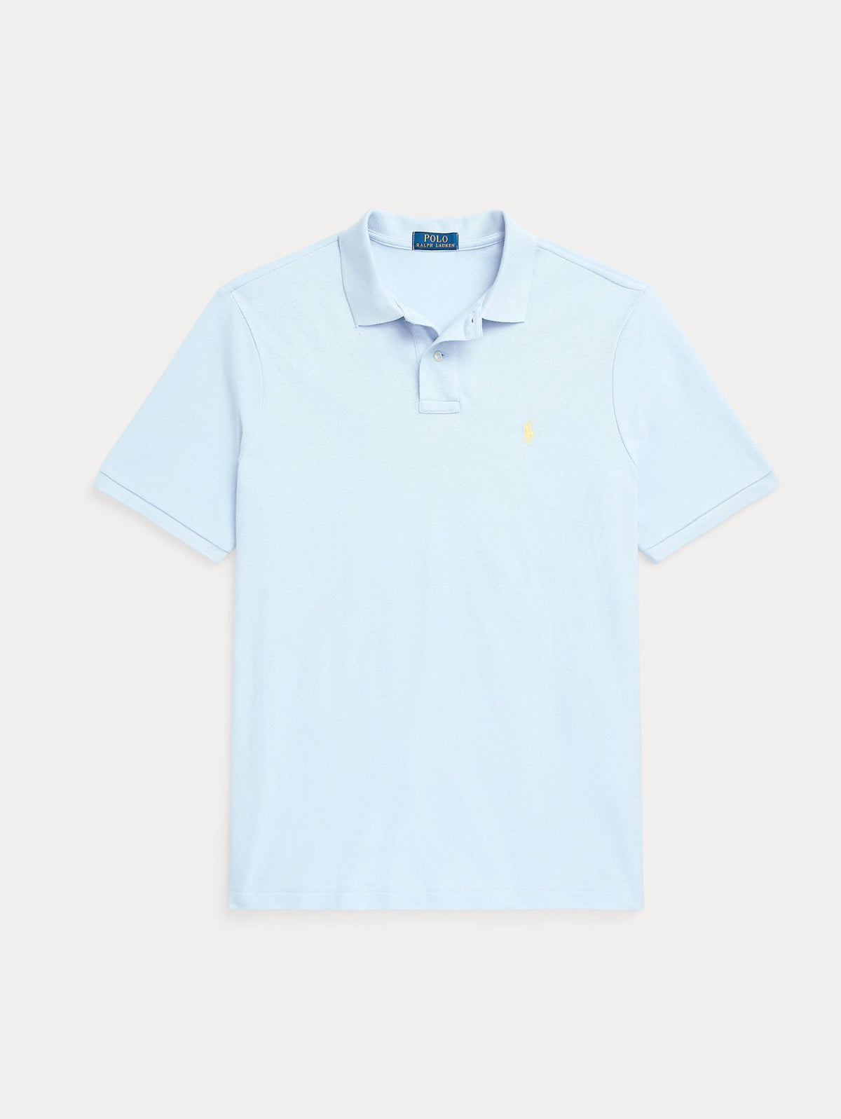 2026 New Arrival Polo in Mesh Slim Fit Blu Cielo