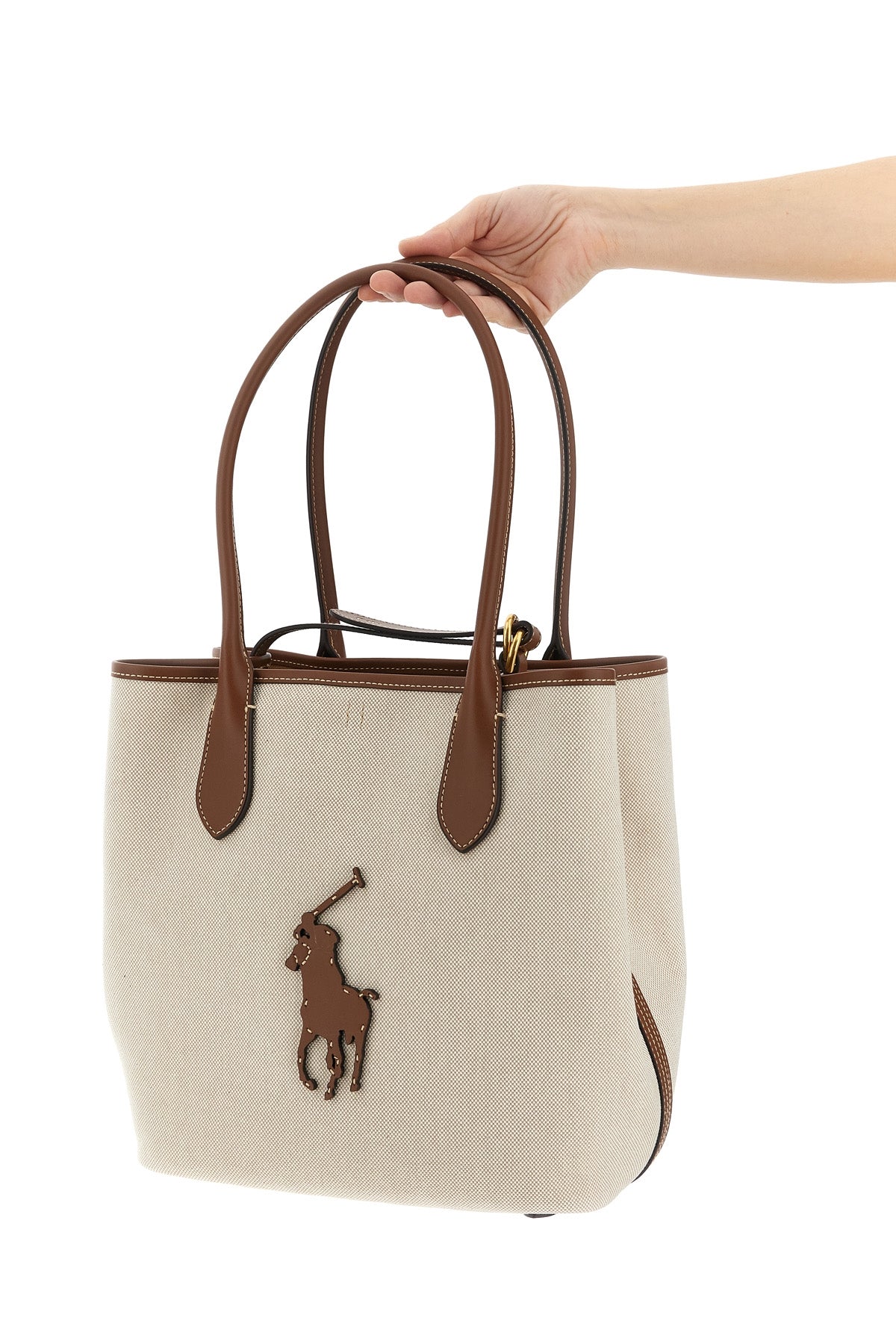 2026 New Arrival medium shopping bag in cotton canvas canvas