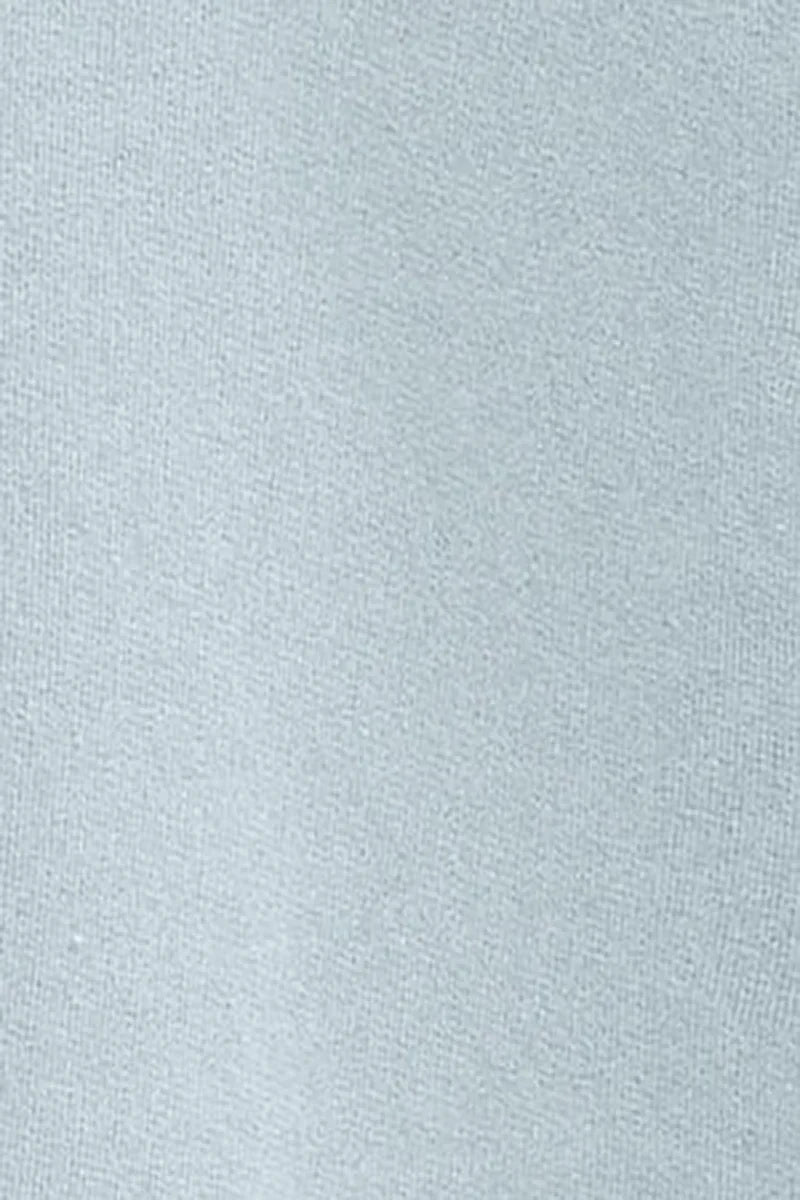 2026 New Arrival Light-blue sweatshirt with raglan sleeves and Rigby Go embroidery