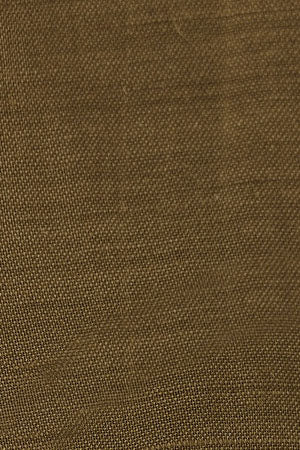 2026 New Arrival Dark-khaki loose-fit ramie shirt with mandarin collar and Polo Club embroidery