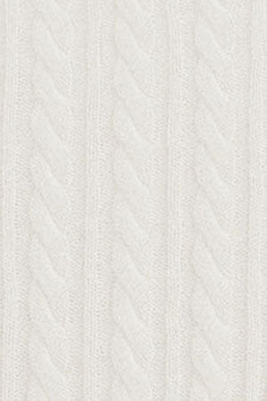2026 New Arrival Nude cable-knit jumper with V-neck and Polo Club logo