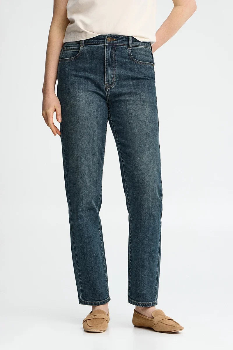 2026 New Arrival Mid-blue slim-fit jeans Polo Club
