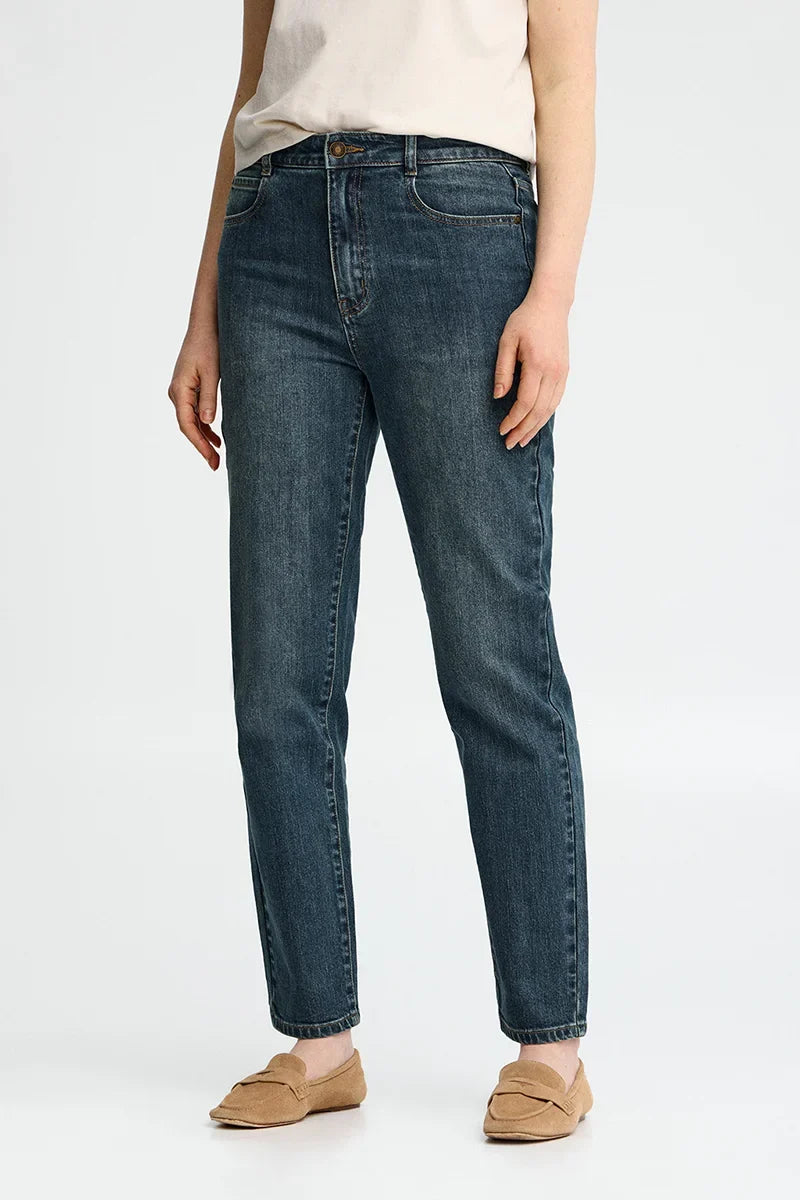 2026 New Arrival Mid-blue slim-fit jeans Polo Club