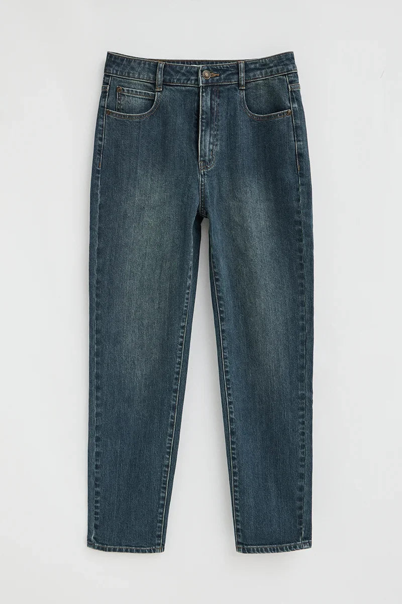 2026 New Arrival Mid-blue slim-fit jeans Polo Club