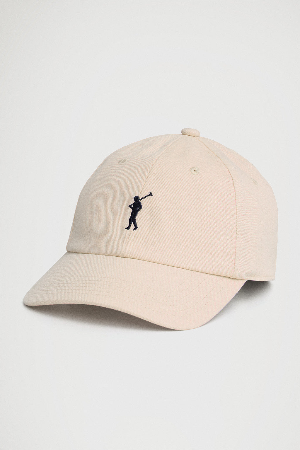 2026 New Arrival Beige six-panel cap with Rigby Go logo