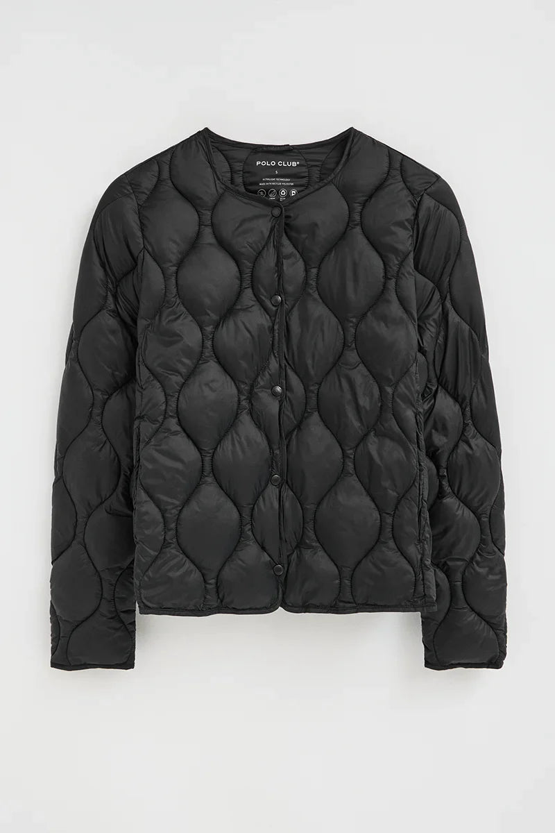 2026 New Arrival Black ultralight jacket Paloma with Polo Club logo