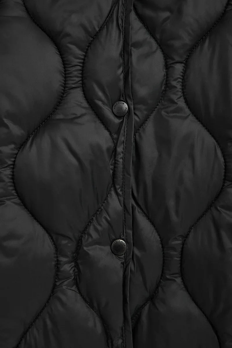 2026 New Arrival Black ultralight jacket Paloma with Polo Club logo