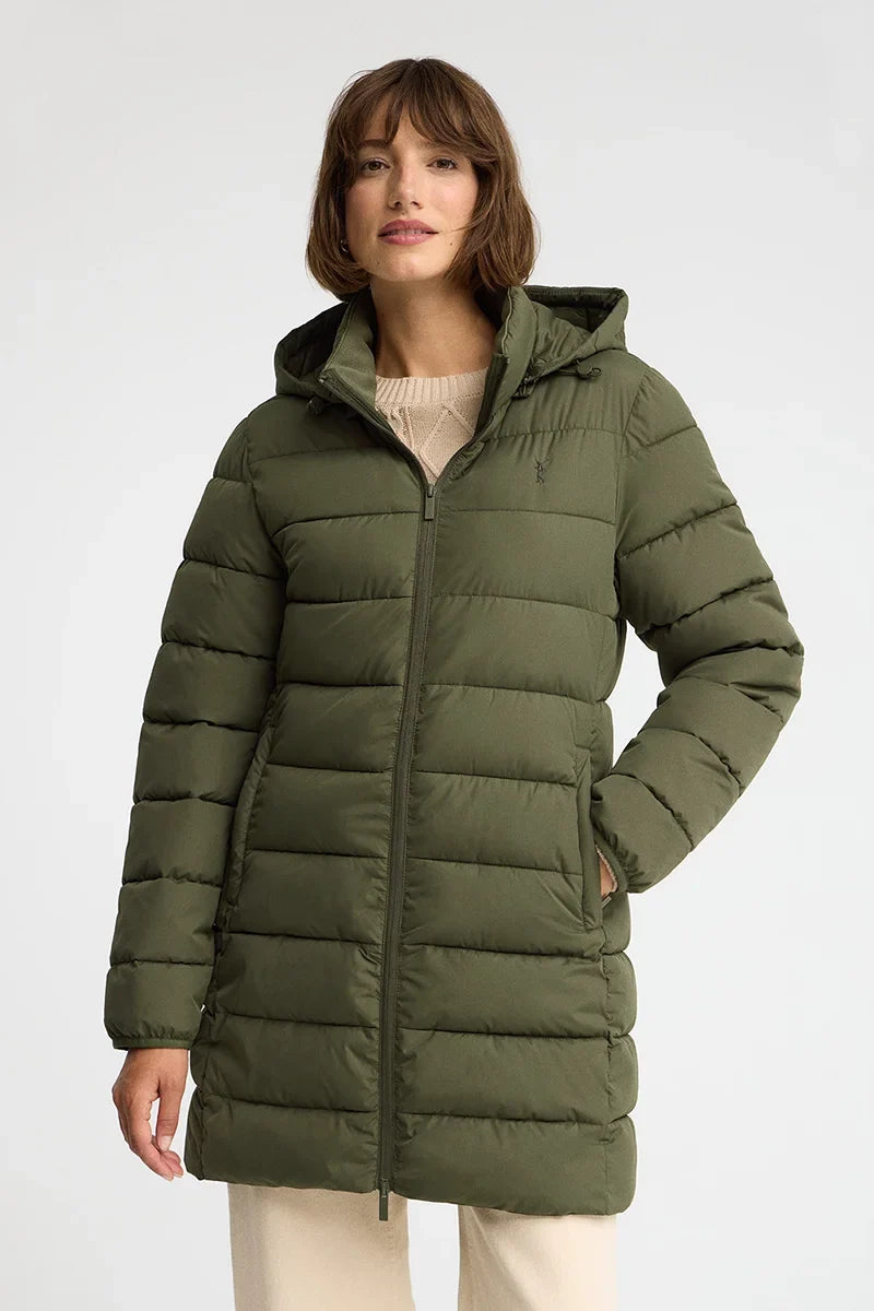 2026 New Arrival Army-green ultralight coat Polo Club Bruna
